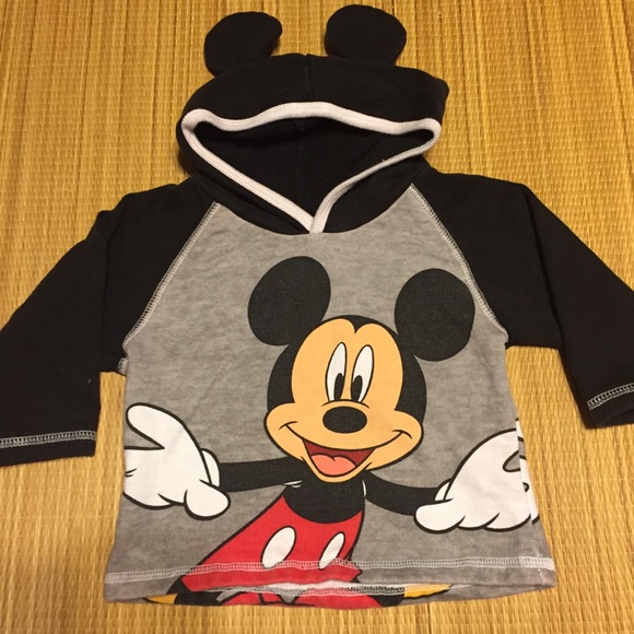 Disney Other - Disney Mickey Mouse Hooded Shirt
